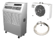 Portable water cooled split air conditioner
